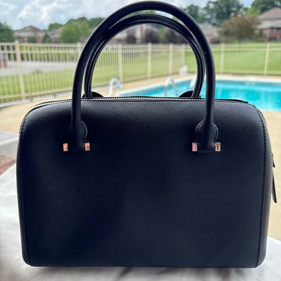 Kate Spade Black and White Dog Satchel - Picture 8 of 8